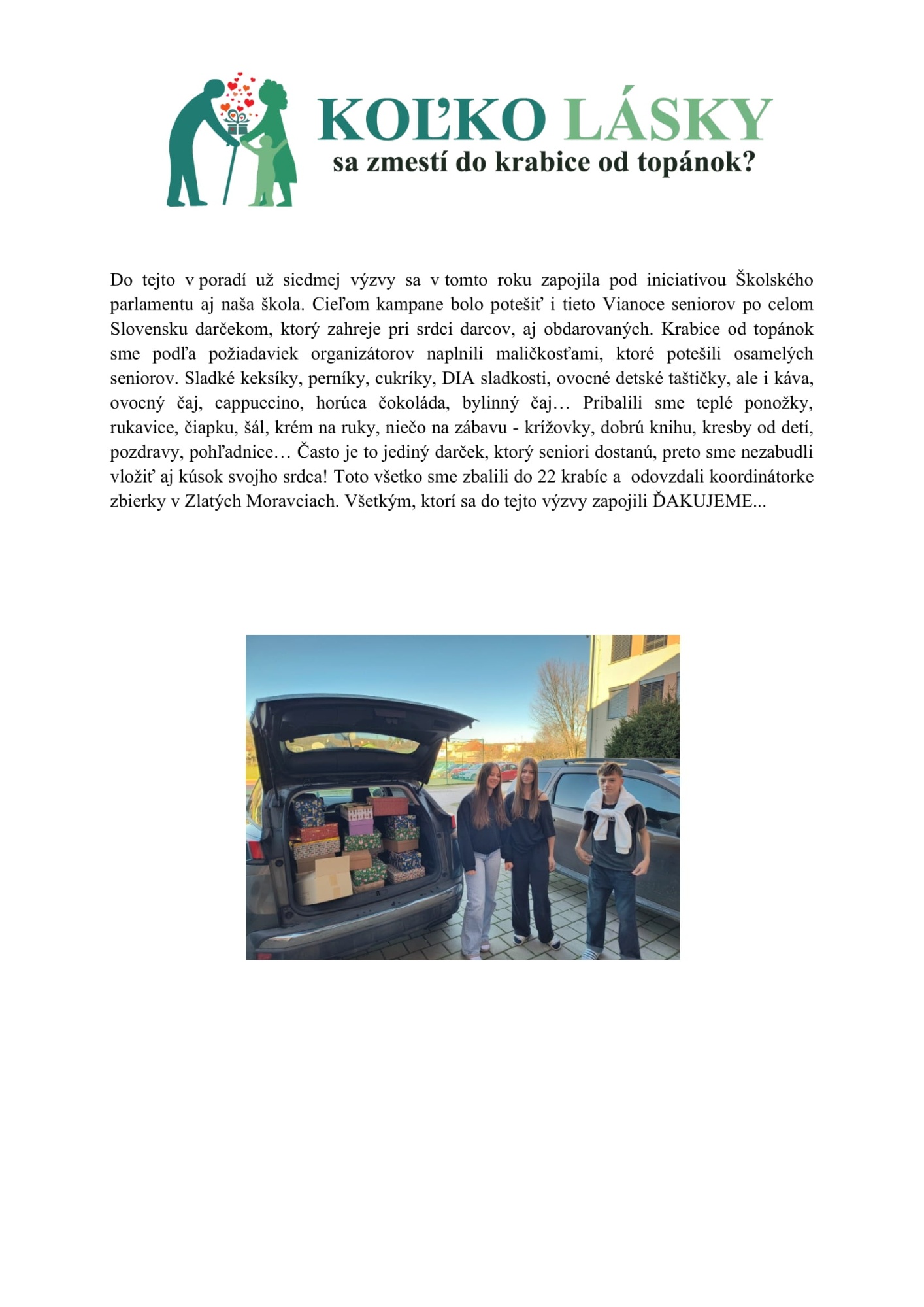 Koľko lásky sa zmestí do krabice od topánok.... - Obrázok 1