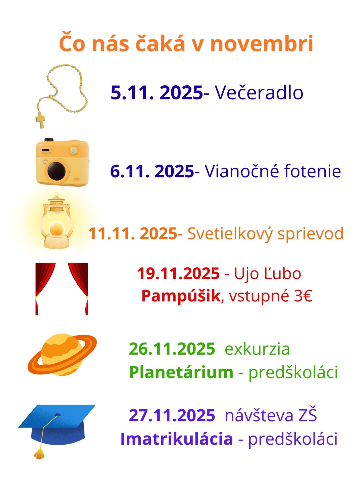 Čo nás čaká v novembri - Obrázok 1