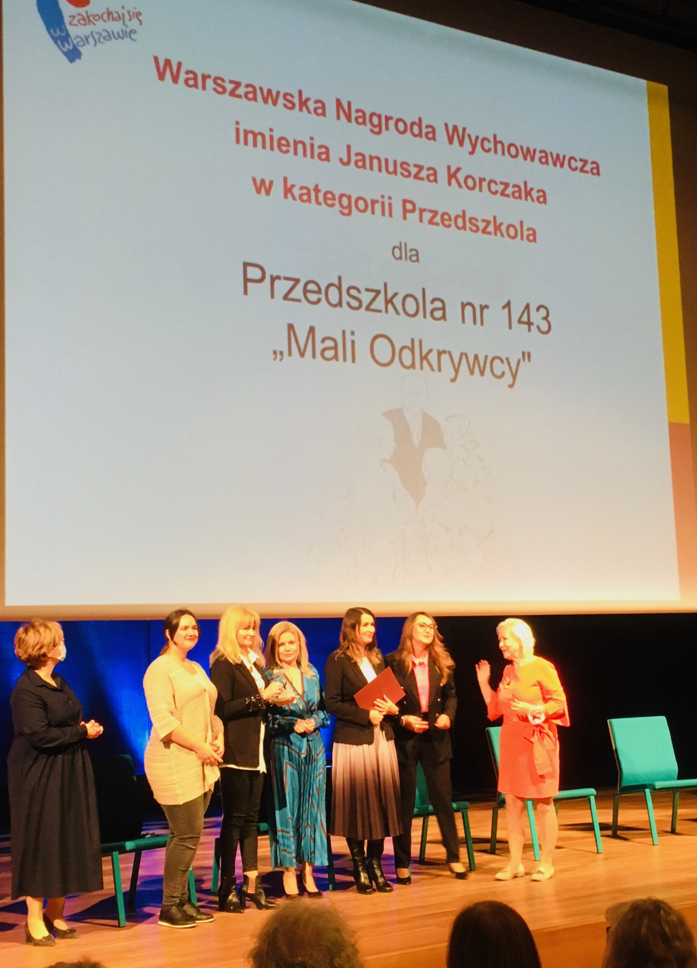 Warszawska Nagroda Wychowawcza im. Janusza Korczaka w kategorii Przedszkola :-) - Obrazek 1