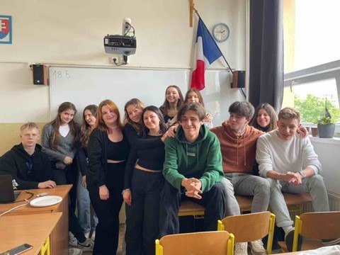 Pobyt dvoch francúzskych študentov na našej škole - Obrázok 1