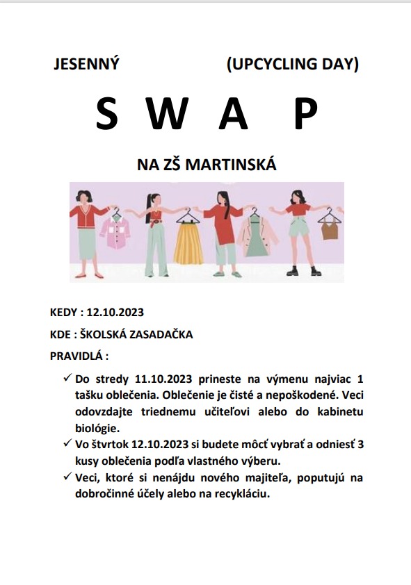 Jesenný SWAP - Obrázok 1