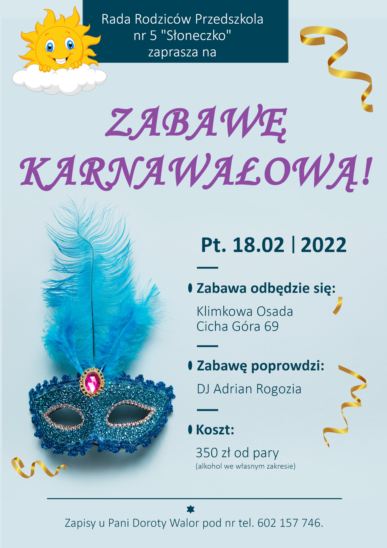 Zabawa Karnawałowa 2022 - Obrazek 1