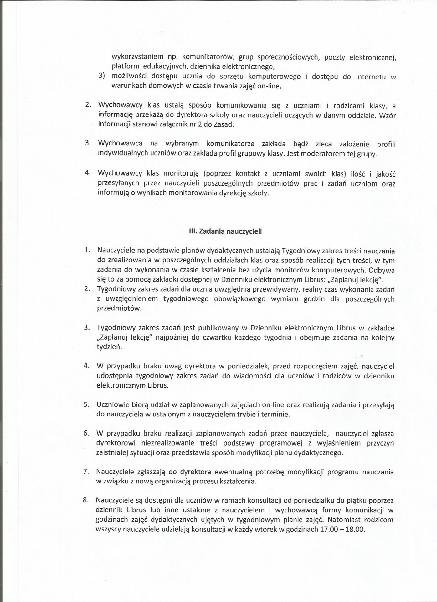 Zarządzenie NR 1/2020 Dyrektora ZS w Karczewie - Obrazek 4