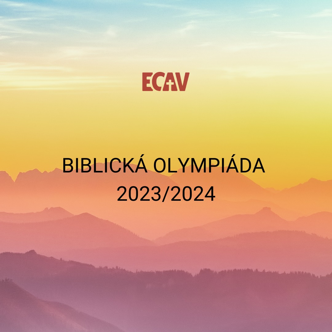 Postup do celoslovenského kola Biblickej olympiády ECAV - Obrázok 1