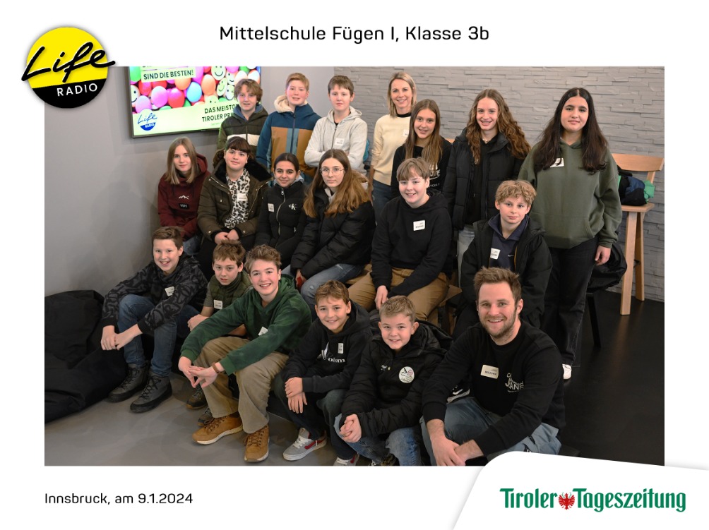 Die 3b und die 3c Klasse besuchen die Tiroler Tageszeitung - Bild 2