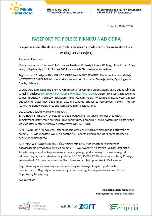 Paszport po Polsce Pikniku nad Odrą - Obrazek 1