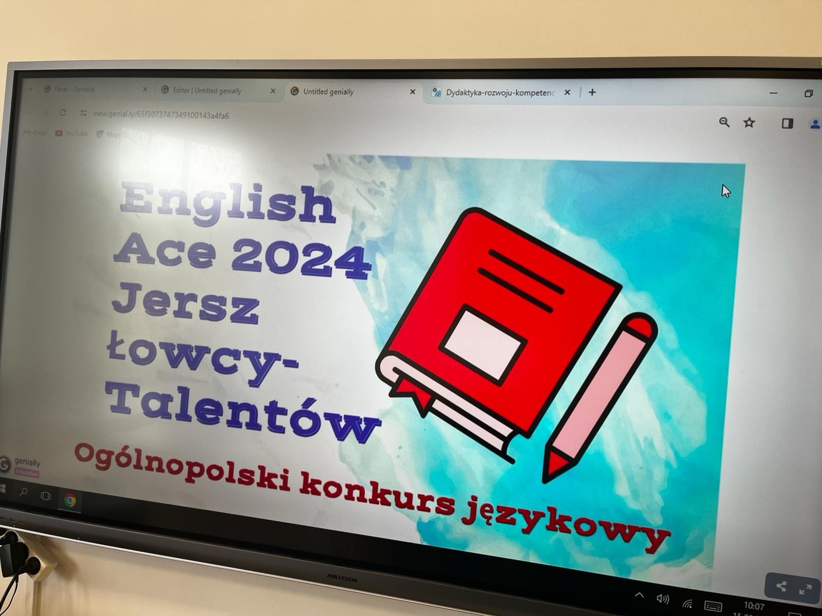 Ogólnopolski Konkurs  Języka Angielskiego  - Obrazek 1