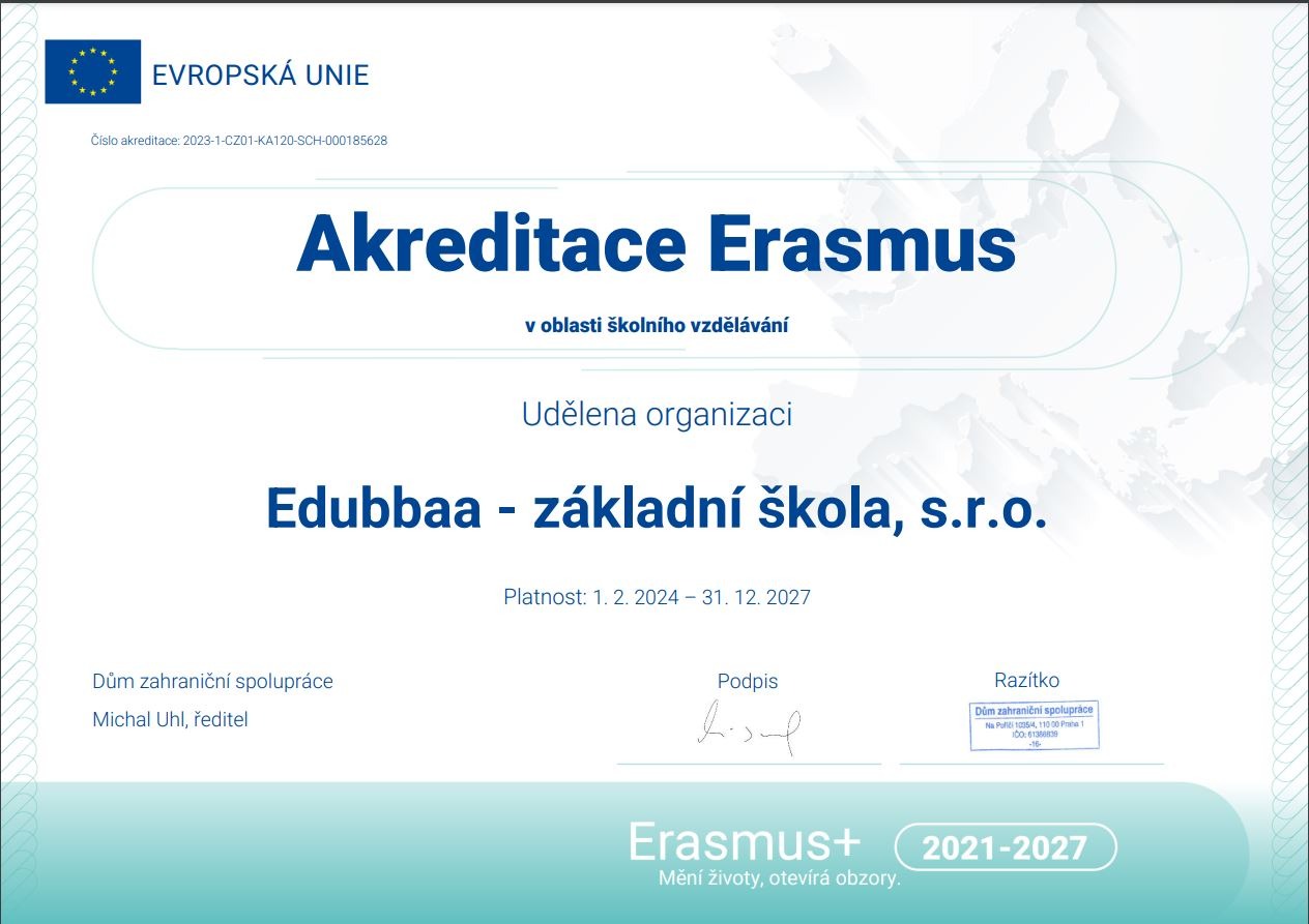 Erasmus+ Akreditace - Obrázek 1