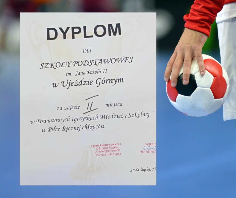 Powiatowe Igrzyska Młodzieży Szkolnej w Piłce Ręcznej Chłopców - Obrazek 1
