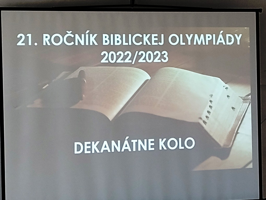Biblická olympiáda v šk. roku 2022/2023 - Obrázok 1