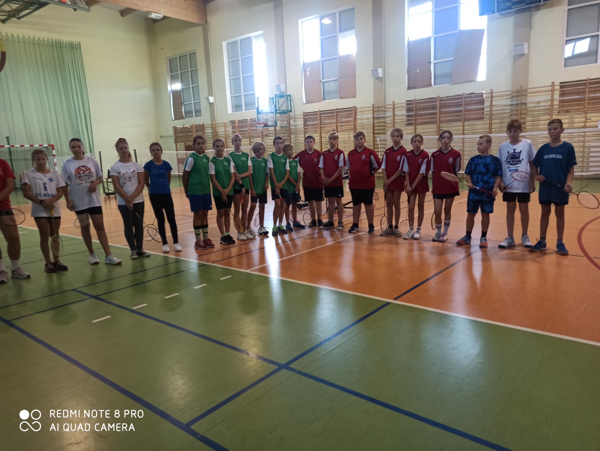 Mistrzowie Powiatu Wrzesińskiego Szkolnego Związku Sportowego w Drużynowym Badmintonie - Igrzyska Dzieci  - Obrazek 2