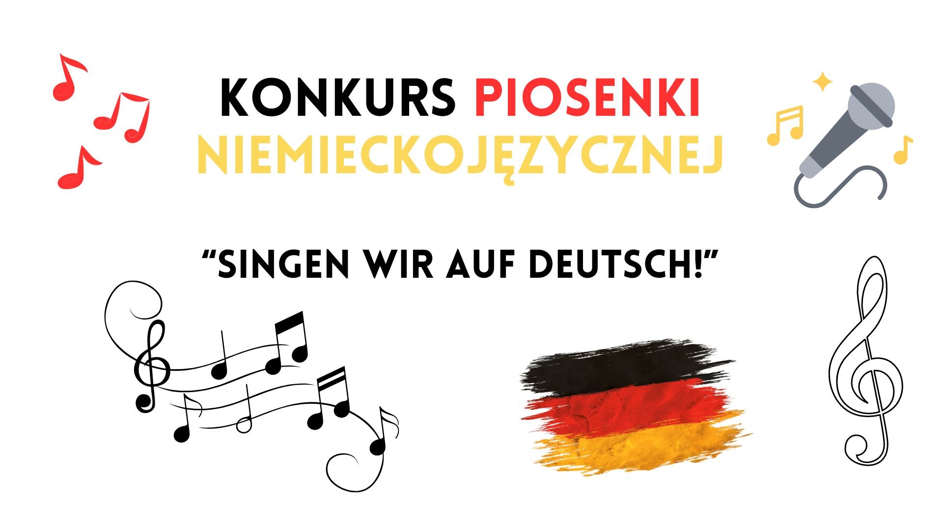 I Szkolny Konkurs Piosenki Niemieckojęzycznej - Obrazek 1