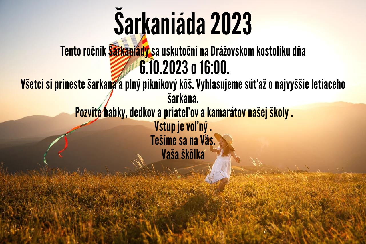 Šarkaniáda 2023 - Obrázok 1
