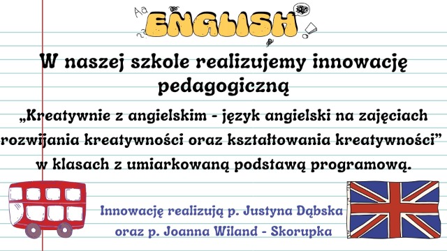 Innowacja pedagogiczna. - Obrazek 1