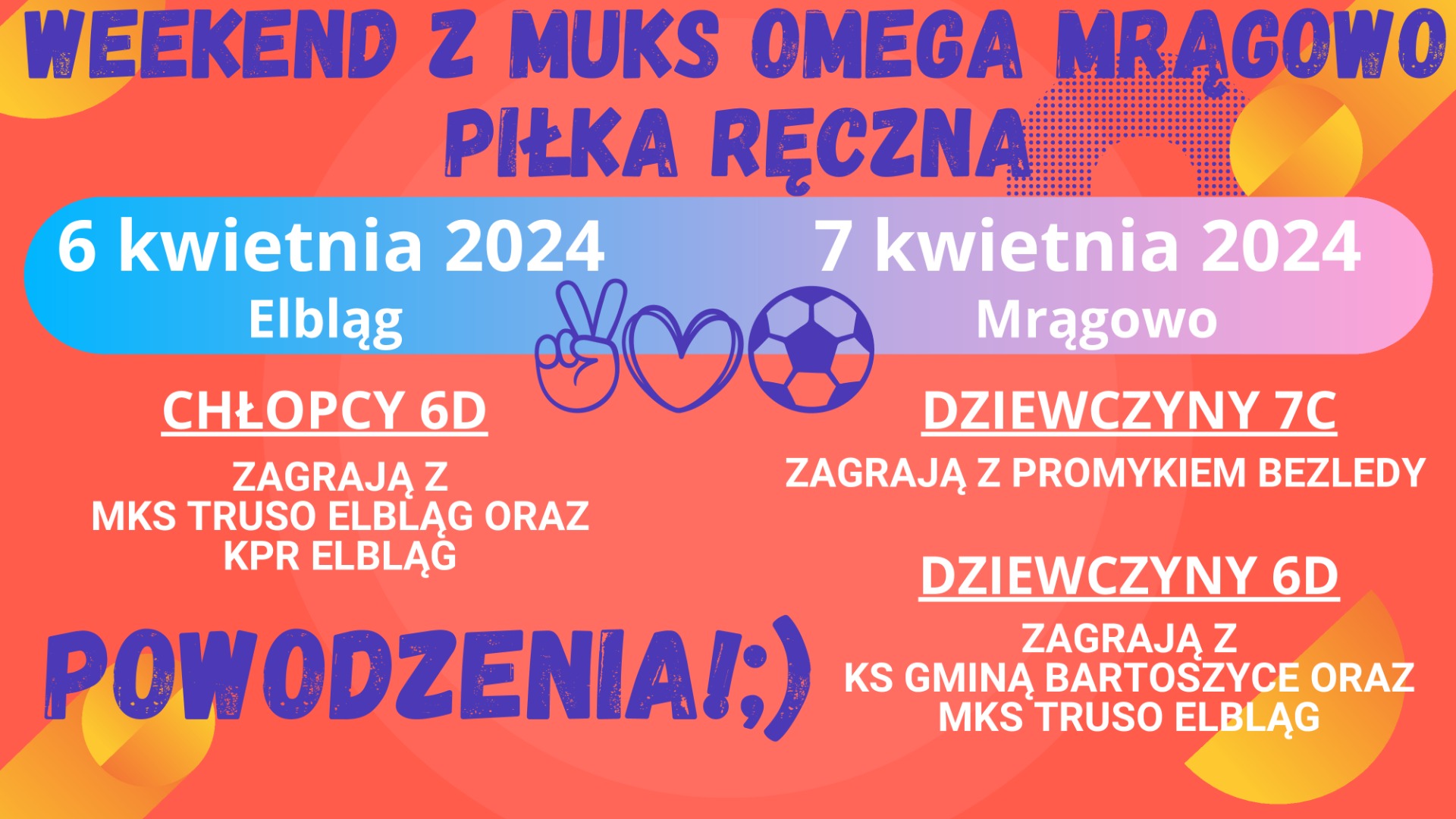 Wojewódzkie Rozgrywki Piłki Ręcznej 6-7.04.2024r. - Obrazek 1