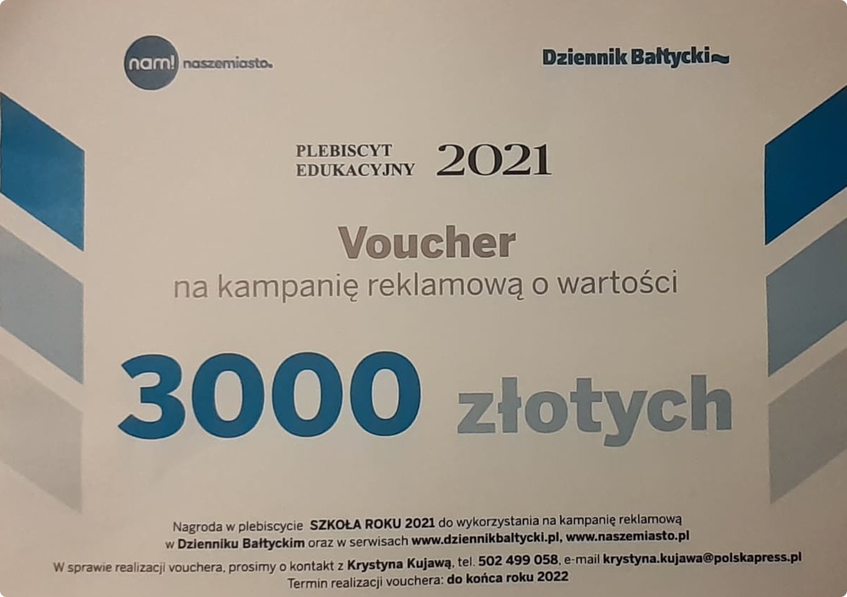 Plebiscyt Edukacyjny 2021 Dziennika Bałtyckiego - Obrazek 6