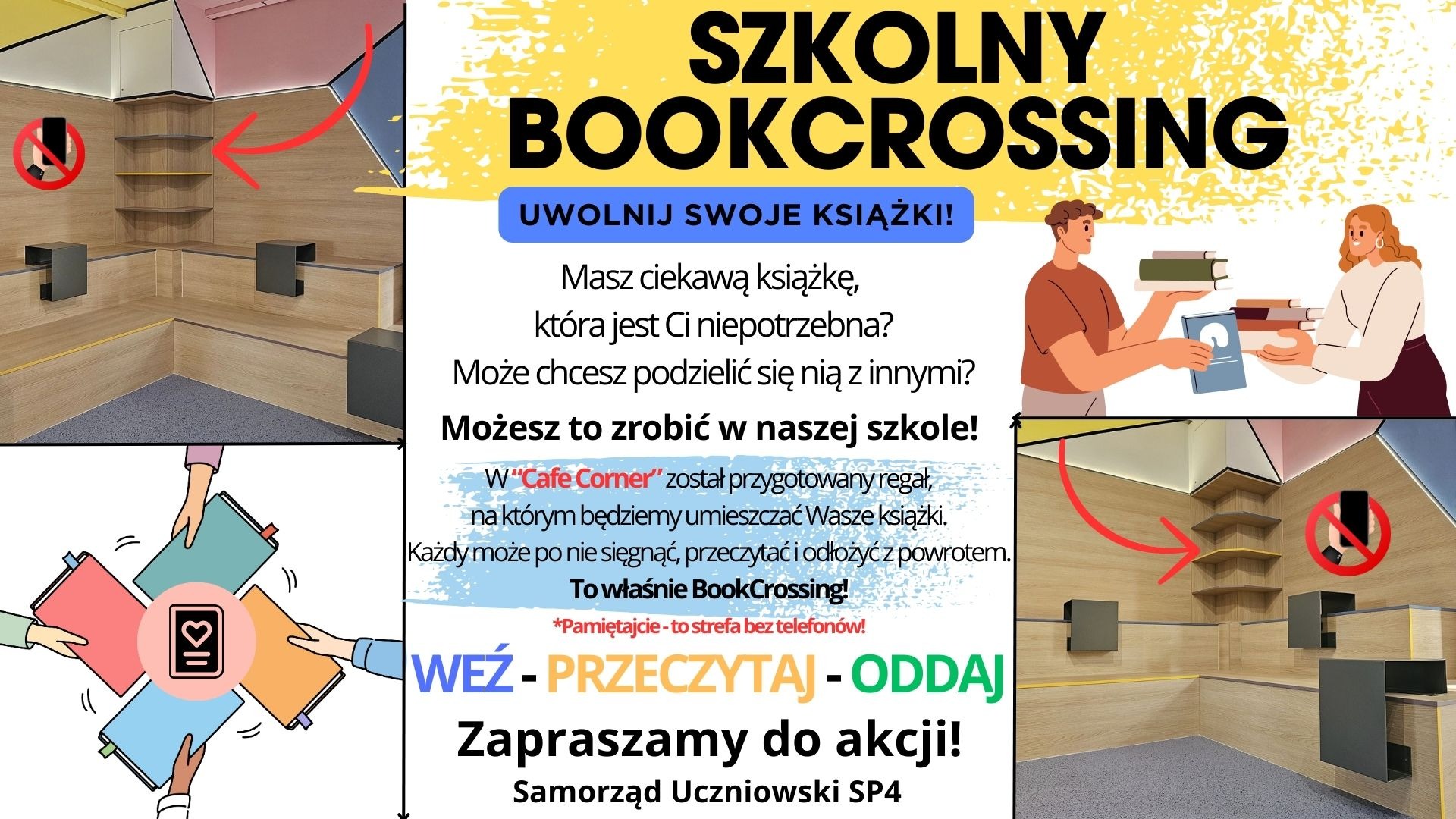 Szkolny bookcrossing - Obrazek 1