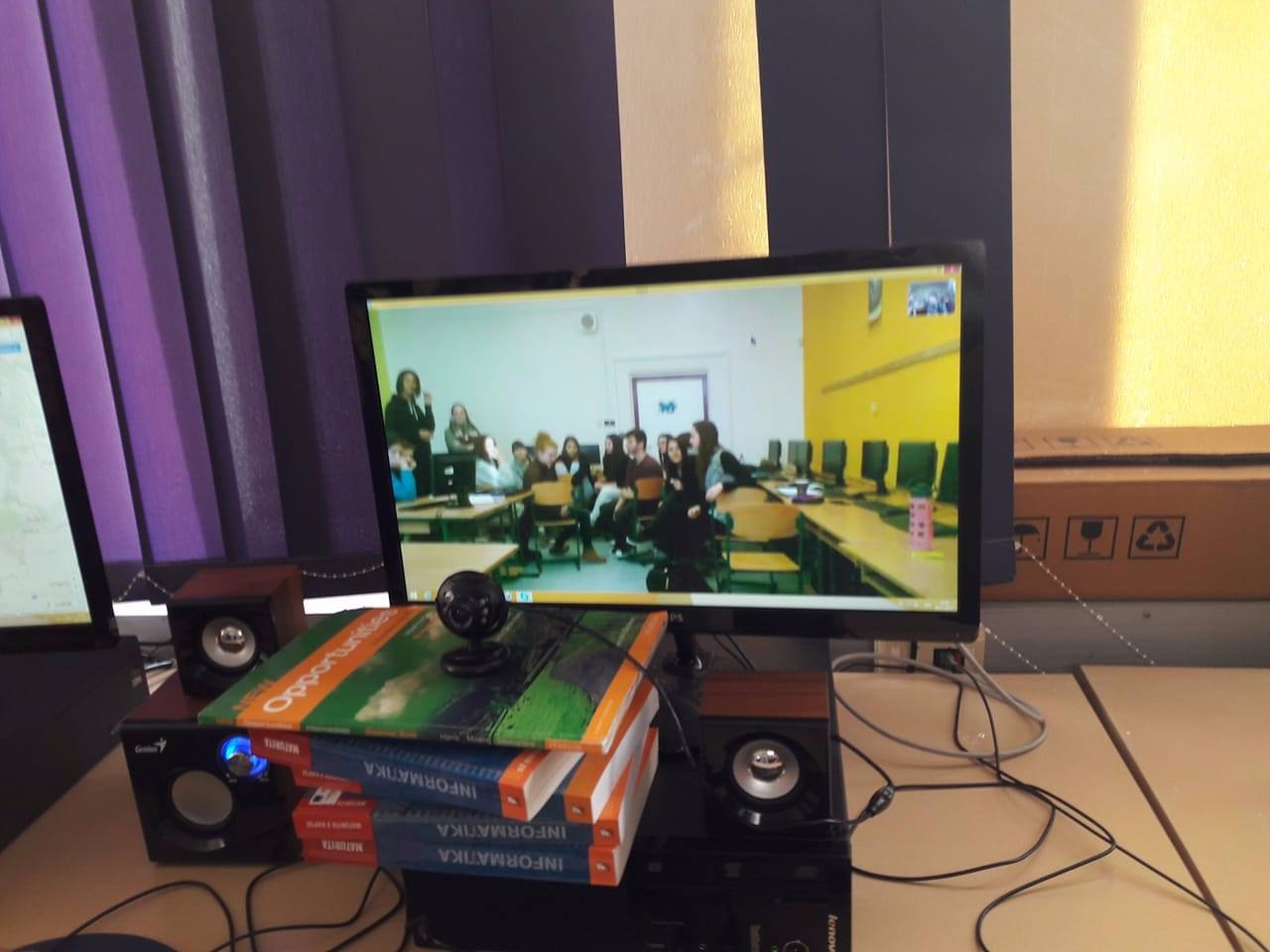 Skype-a-thon v Gymnáziu Šahy - Obrázok 2
