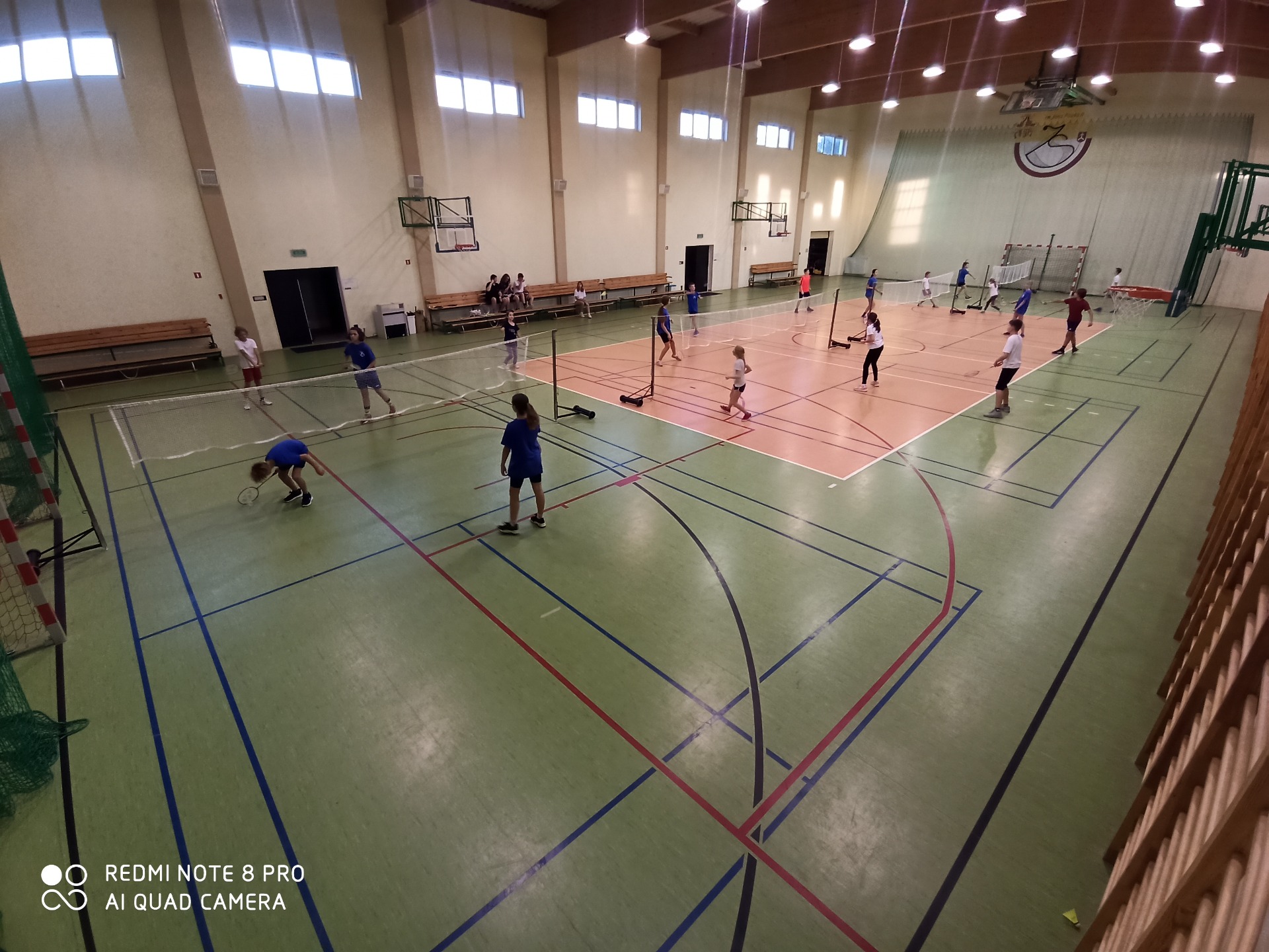 Treningi badmintona w Zespole Szkół w Zasutowie - UKS Zasutowo - Obrazek 2