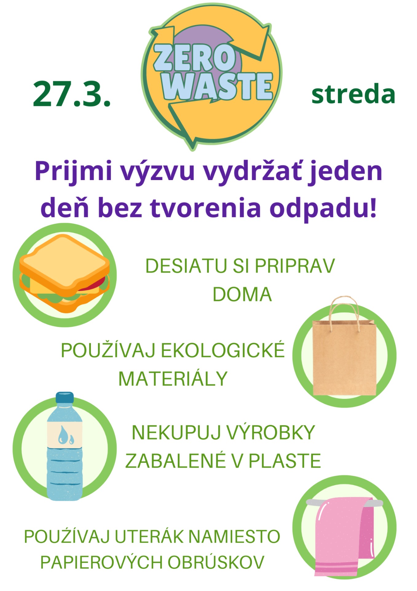 Zero waste - Deň bez odpadu - Obrázok 1