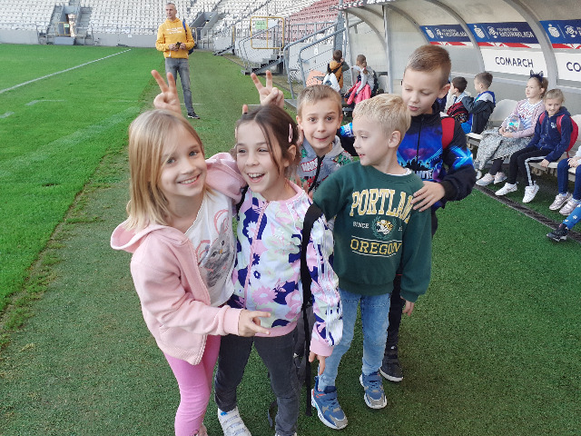 Zwiedzanie stadionu Cracovii - Obrazek 6