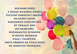 Serdecznie życzenia dla wszystkich najmłodszych mieszkańców naszej gminy z okazji  Dnia Dziecka - :: Gmina Kosakowo Warto tu być ::