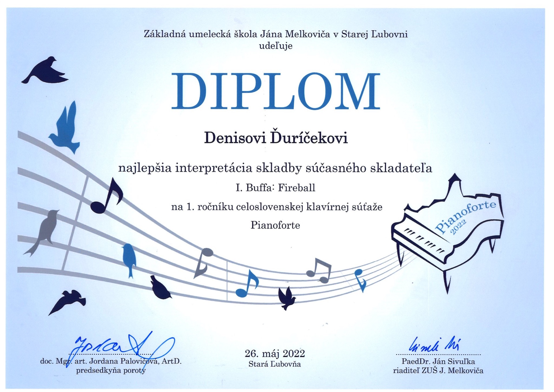 Celoslovenská klavírna súťaž PIANOFORTE - Obrázok 4