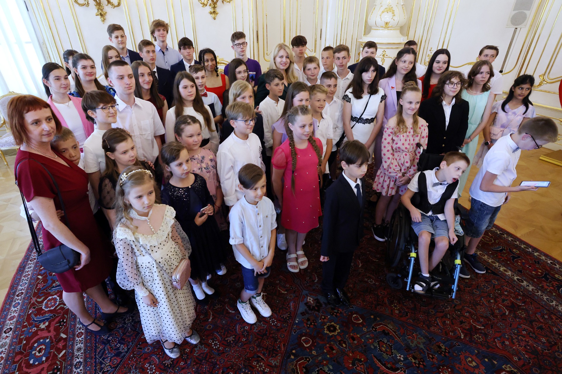 Deň detí a prijatie v prezidentskom paláci - Obrázok 3